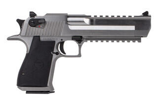 Magnum Research Desert Eagle Mark XIX 50AE Pistol in Stainless with slide mounted ambi safety